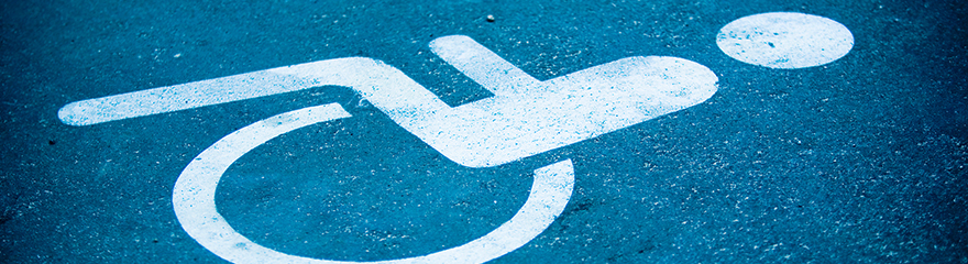 Disability parking symbol