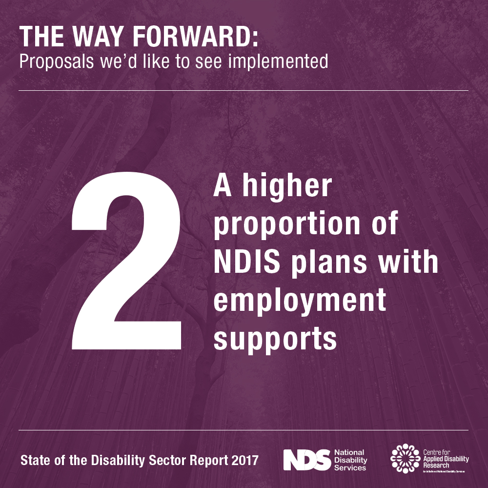 Employment supports